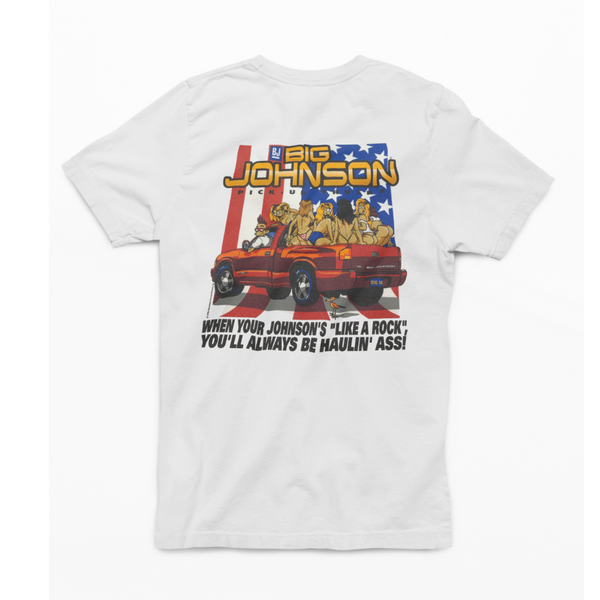Camiseta Algodão Premium Big Johnson - Pick-ups Truck's