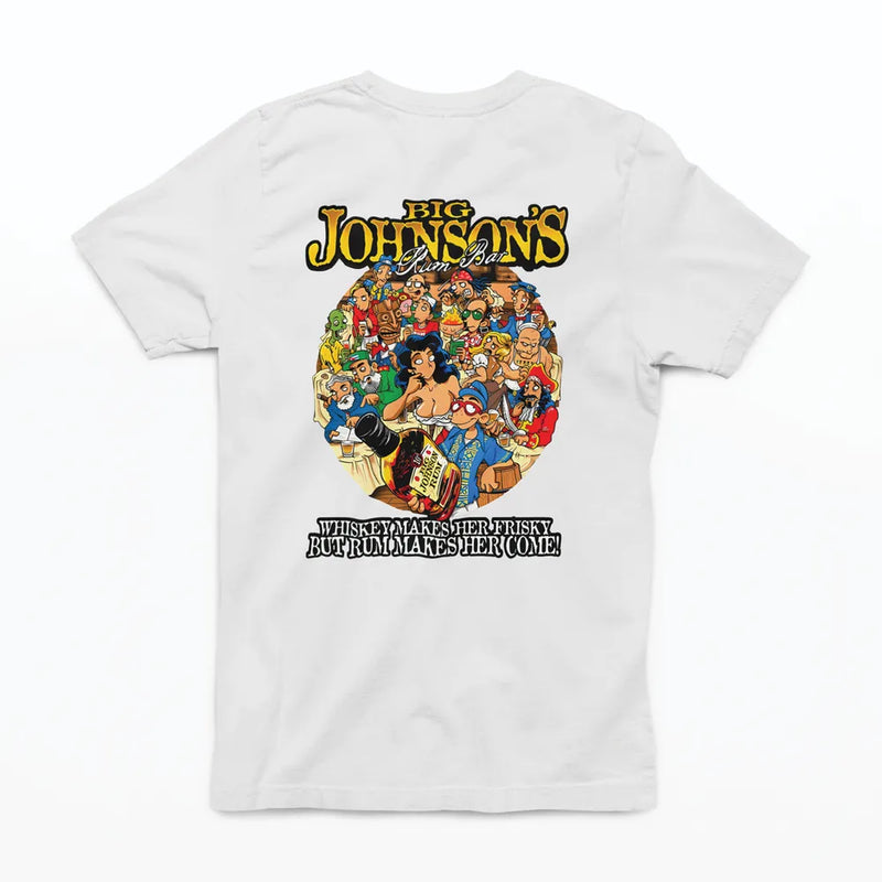 Camiseta Algodão Premium Big Johnson - Rum Bar
