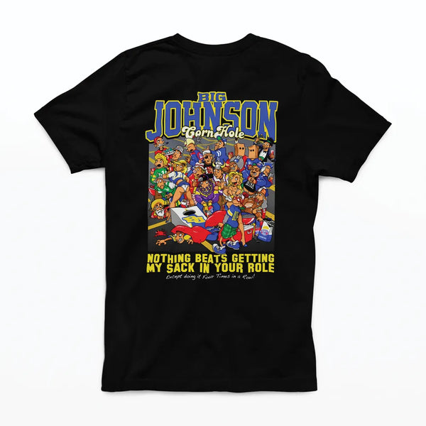 Camiseta Algodão Premium Big Johnson - Cornhole