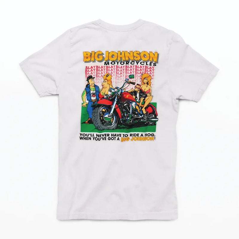 Camiseta Algodão Premium Big Johnson - Motorcycle