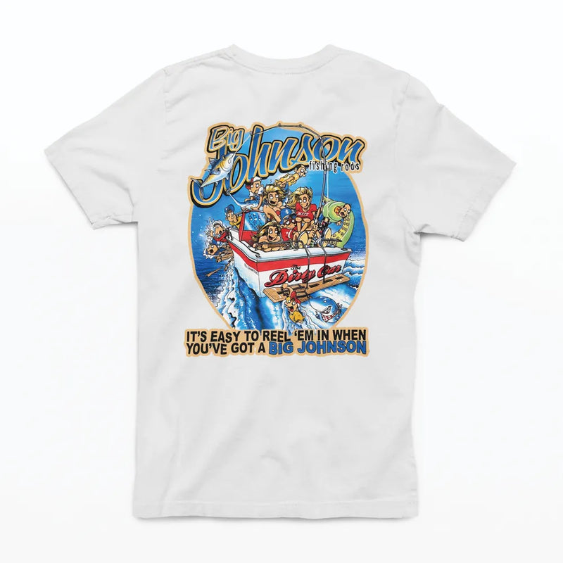 Camiseta Algodão Premium Big Johnson - Fishing Rods