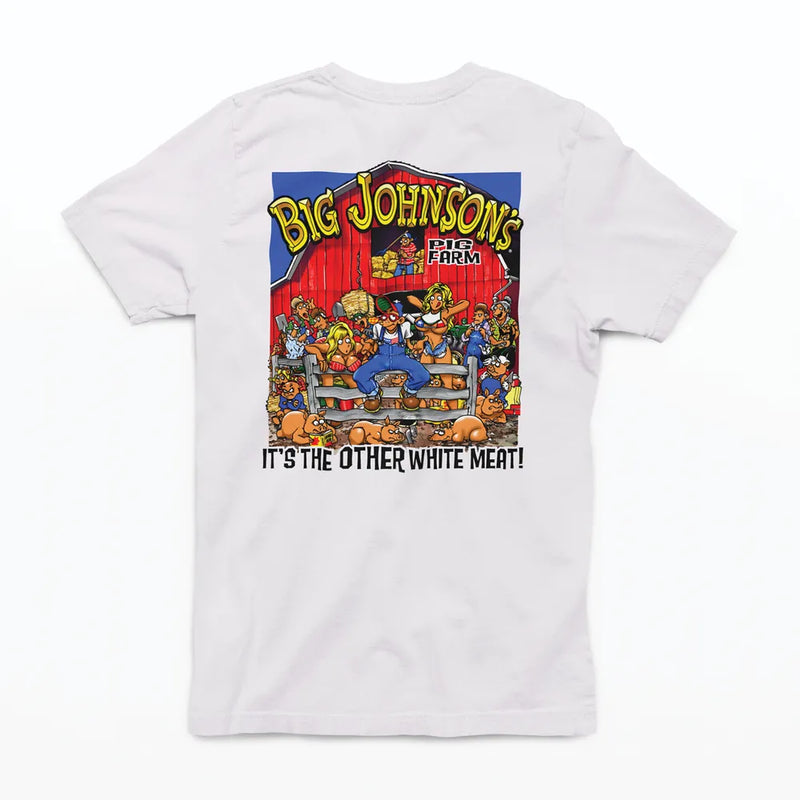 Camiseta Algodão Premium Big Johnson - Pig Farm