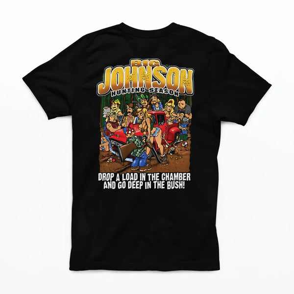 Camiseta Algodão Premium Big Johnson - Hunting Season