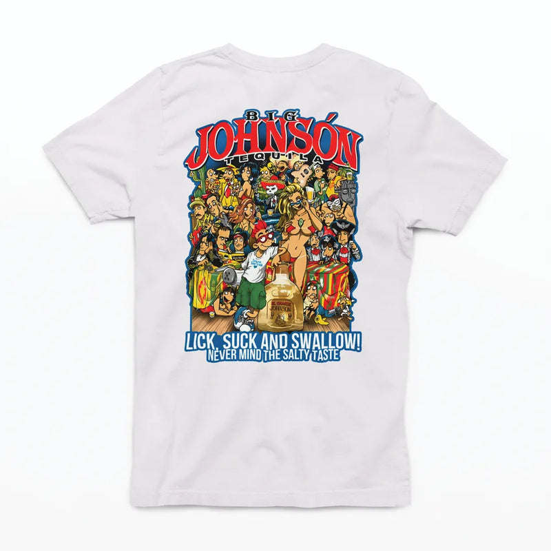Camiseta Algodão Premium Big Johnson - Tequila