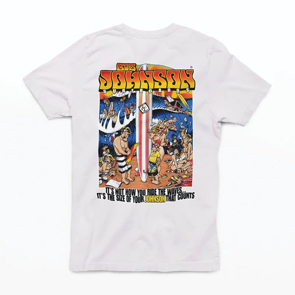 Camiseta Algodão Premium Big Johnson - Surfboard
