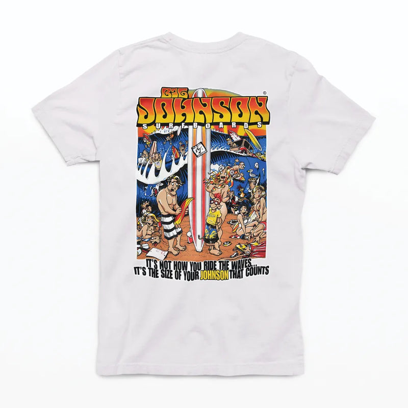 Camiseta Algodão Premium Big Johnson - Surfboard