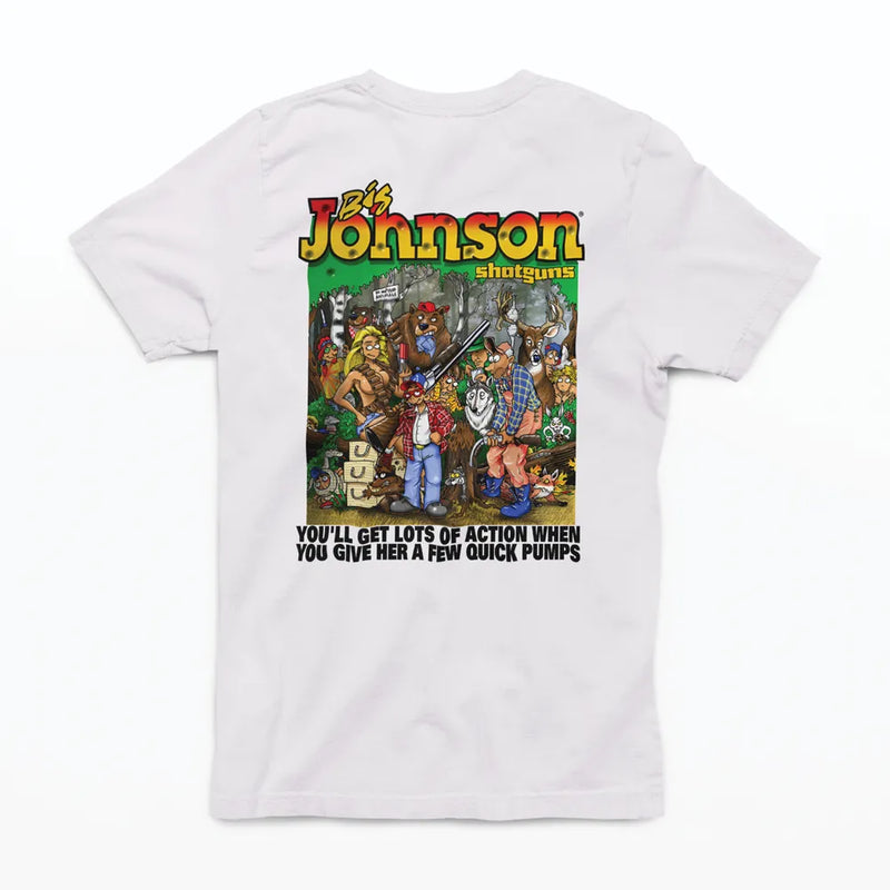 Camiseta Algodão Premium Big Johnson - Shotguns 2.0