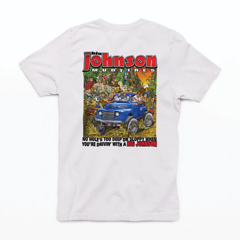 Camiseta Algodão Premium Big Johnson - Mud Tires