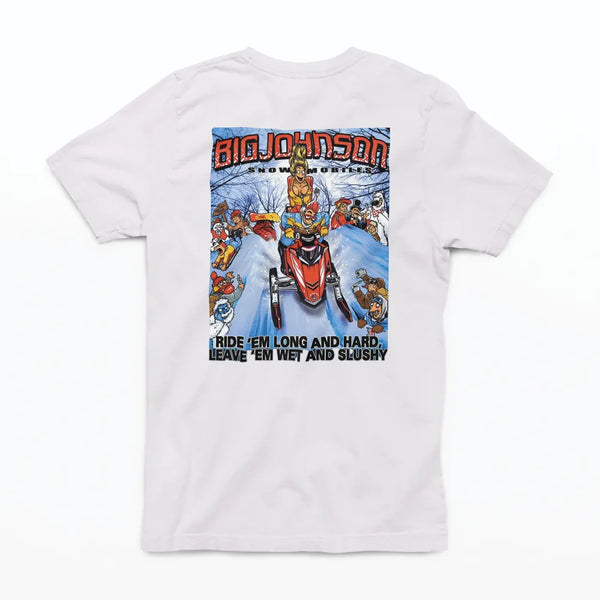 Camiseta Algodão Premium Big Johnson - Snowmobiles