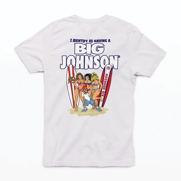 Camiseta Algodão Premium Big Johnson - I Identify