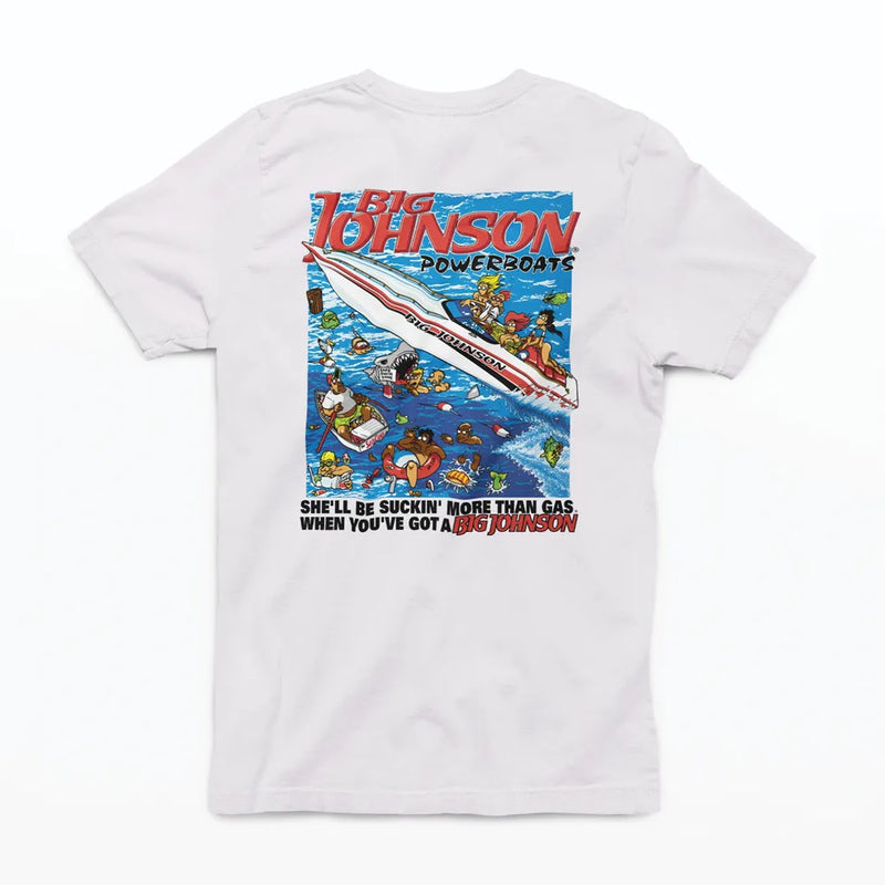 Camiseta Algodão Premium Big Johnson - Powerboats