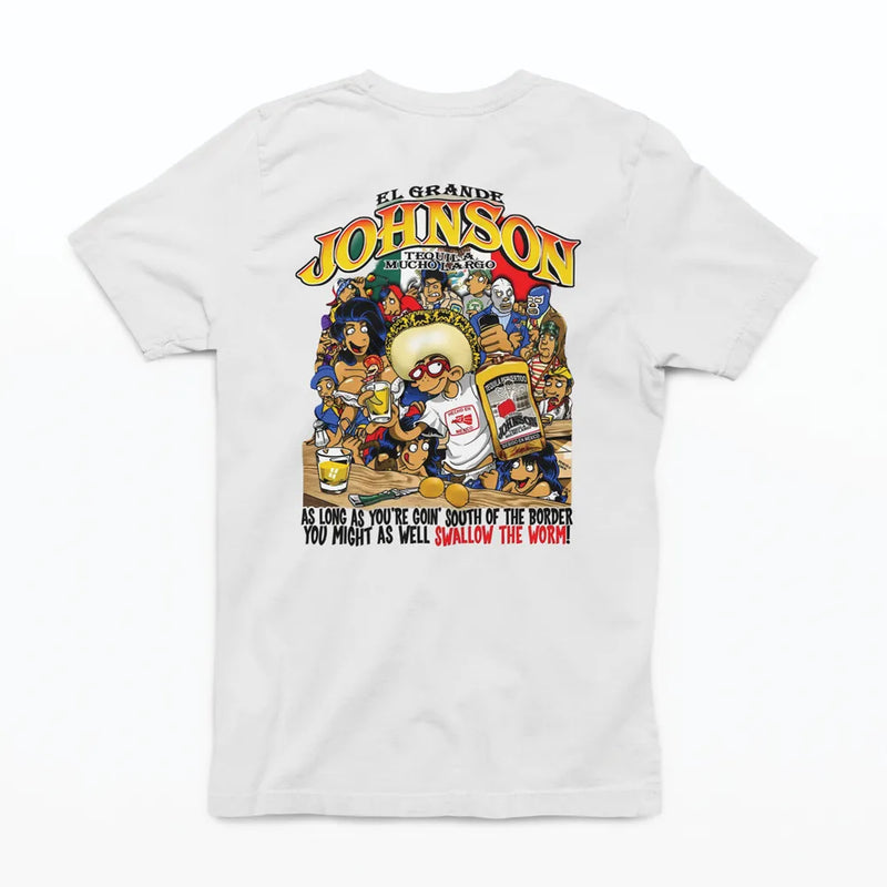 Camiseta Algodão Premium Big Johnson - Swallow the Worm