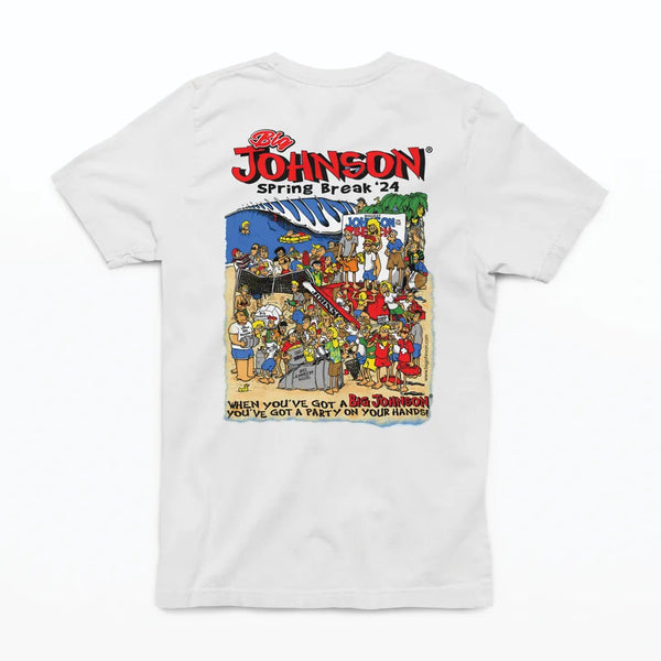Camiseta Algodão Premium Big Johnson - Spring Break 2024