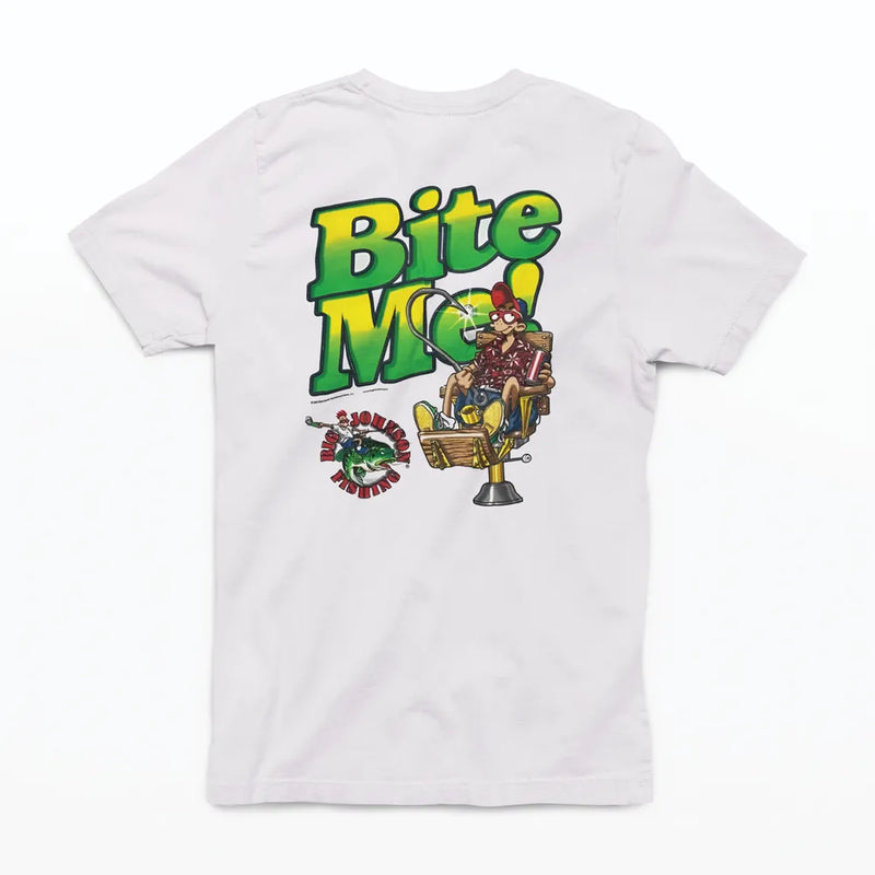 Camiseta Algodão Premium Big Johnson - Bite Me