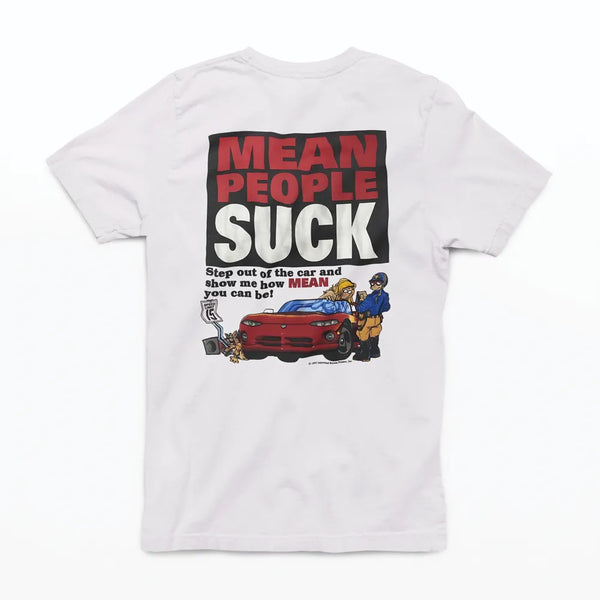 Camiseta Algodão Premium Big Johnson - Mean People Suck