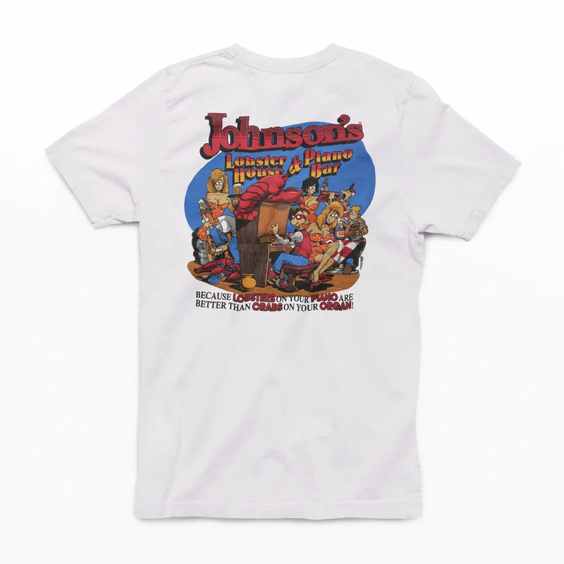 Camiseta Algodão Premium Big Johnson - Lobster House & Piano Bar