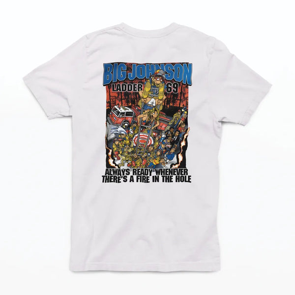 Camiseta Algodão Premium Big Johnson - Ladder 69